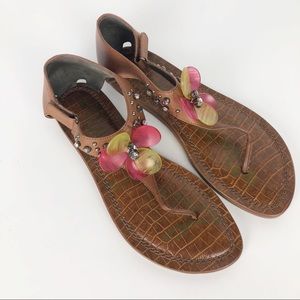 Sam Edelman Adele T-Strap Thong Sandals. 9.5.